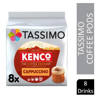 Tassimo Kenco Cappuccino Pods 16's (8 Drinks)