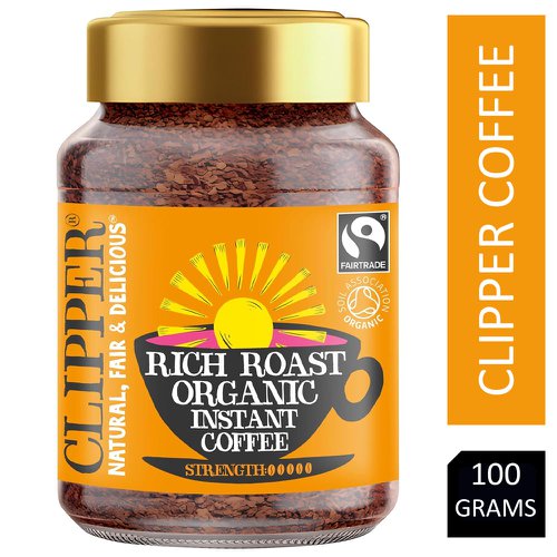 Clipper Fairtrade Papua New Guinea Rich Roast Single Origin Arabica Coffee 100g