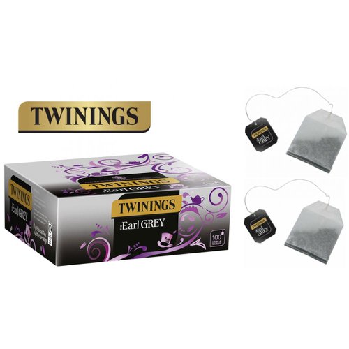 Twinings Earl Grey String & Tagged 100s