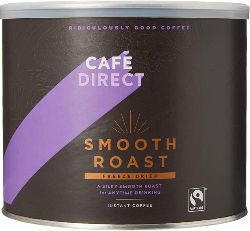 Cafe Direct Smooth Roast Coffee 500g - PACK (6)