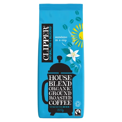 Clipper Fairtrade Organic House Blend 227g - PACK (8)