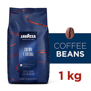 Lavazza Crema Aroma (Blue) Coffee Beans 1kg - PACK (6)