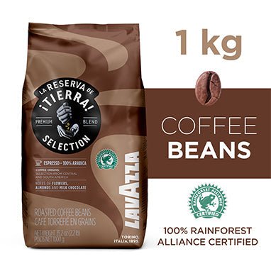Lavazza Tierra La Reserva Selection Coffee Beans 1kg - PACK (6)