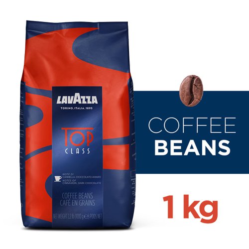 Lavazza Espresso Top Class Coffee Beans 1kg - PACK (6)