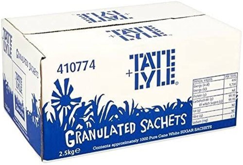 Tate & Lyle White Sugar Sachets 1000's