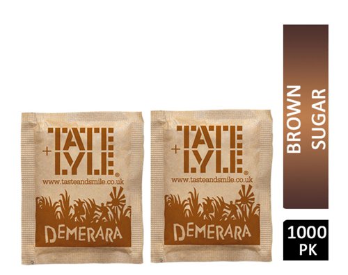 Tate & Lyle Brown Sugar Sachets 1000's