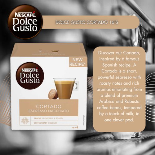 Dolce Gusto Cortado 16's - PACK (3)