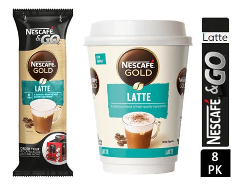 Nescafe & Go Latte (Sleeve of 8)