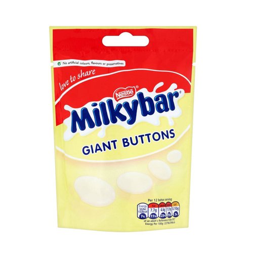 Giant Milky Bar Buttons 94g Pouch