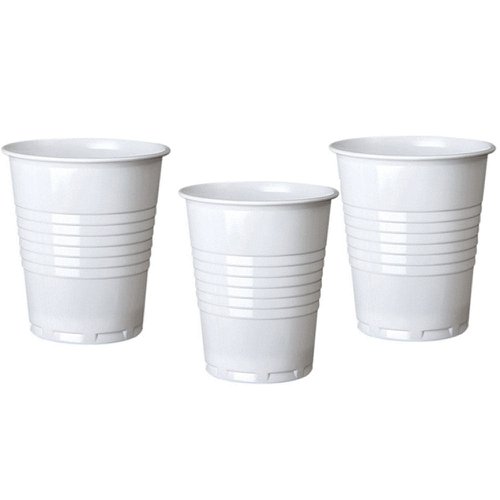7oz Squat Vending Cups White 100's