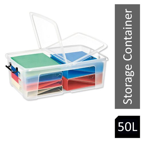 Strata Smart Box Clip-On Folding Lid 50 Litre