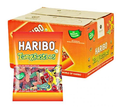 Haribo Tangfastics 160g Bag - PACK (12)