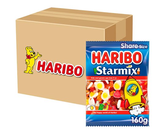 Haribo Starmix 160g Bag - PACK (12)