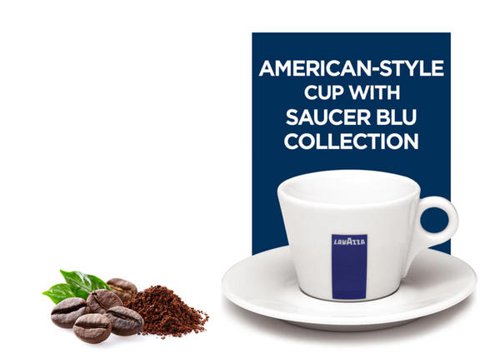 Lavazza Coffee Cups, Americano Cups and Saucers