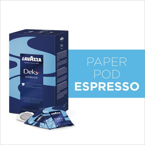 Lavazza Decaffeinated Paper Pods 18's - PACK (6)