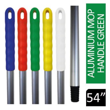 Janit-X Aluminium Socket Mop Handle Green