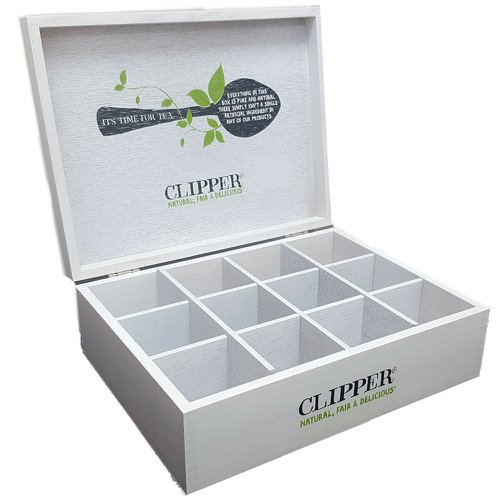 Clipper 12 Compartment Wooden Display Box