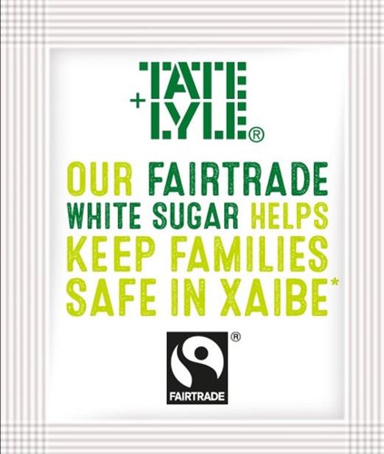 Tate & Lyle Fairtrade White Sugar Sachets 1000's