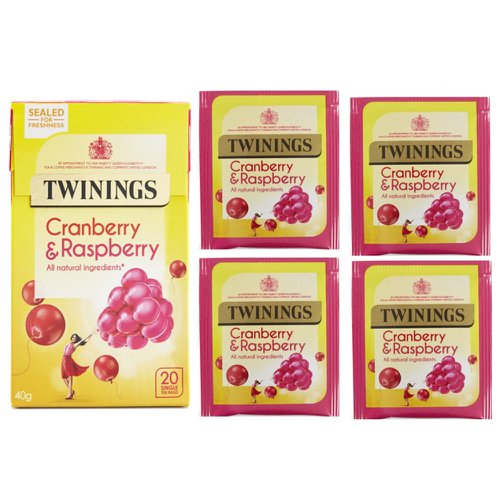 Twinings Cranberry & Raspberry 20's