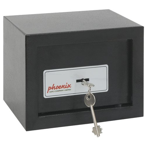 Phoenix Compact Key Black Safe (SS0721K)