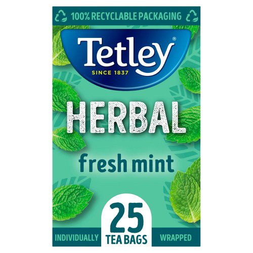 Tetley Fresh Mint Envelopes 25's
