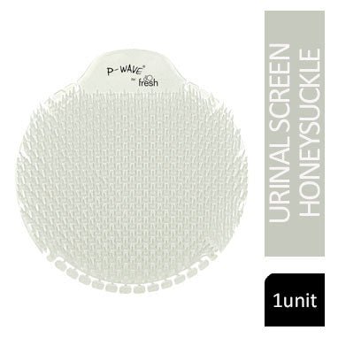P-Wave Slant6 Urinal Screen Deodoriser Honeysuckle