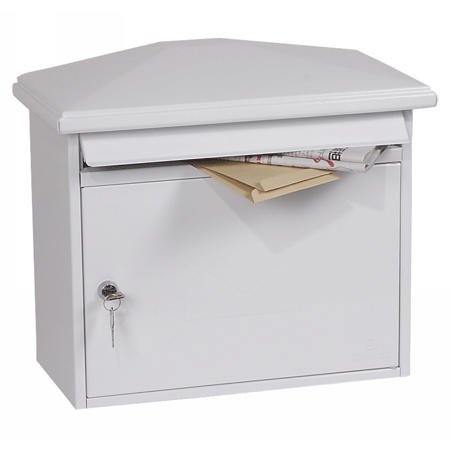 Phoenix Libro Front Loading White Mail Box (MB0115KW)