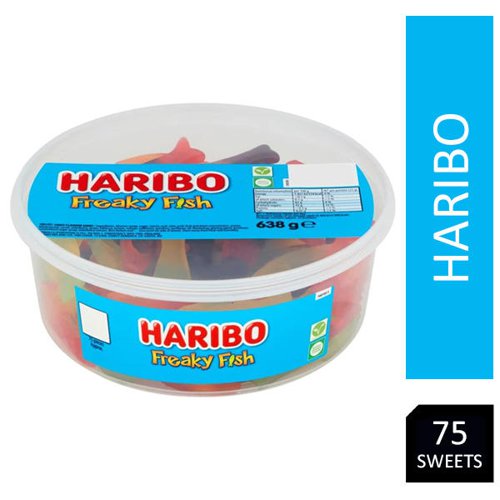 Haribo Freaky Fish Tub 75's