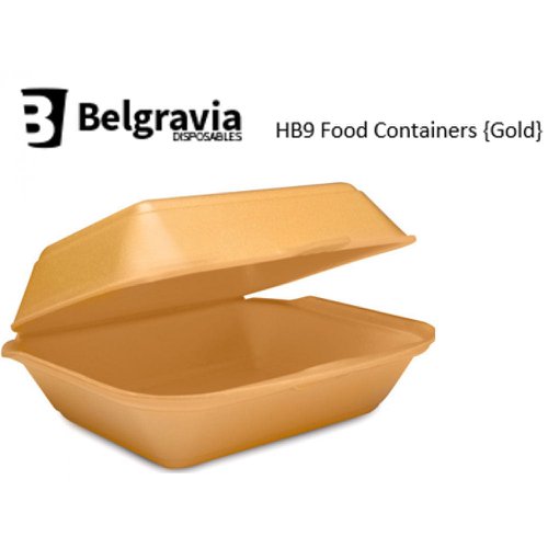 Polystyrene Food Containers (HB9) 250's