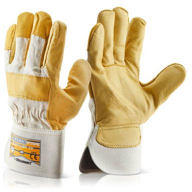 Beeswift Canadian Yellow Hide Gloves (Pair)
