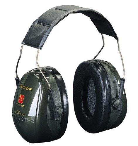 3M Peltor Optime 2 H520A Black Headband Ear Defenders