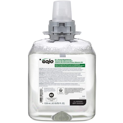 Gojo {FMX} Mild Foam Hand Soap 1250ml {5167} - PACK (3)