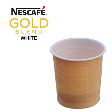 In-Cup Gold Blend White 25s 73mm Plastic Cups