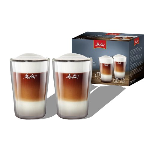 Melitta Latte Glass Set 0.3 Litre Pack 2's
