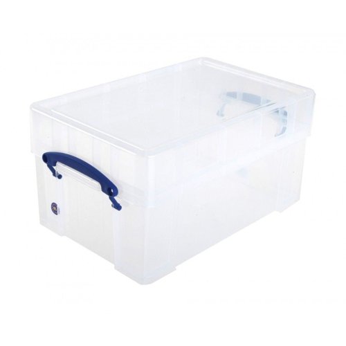 Really Useful Clear Plastic Storage Box 9 Litre XL