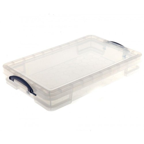 Really Useful Clear Plastic Storage Box 20 Litre