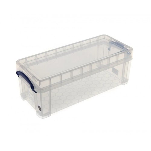 Really Useful Clear Plastic Storage Box 6.5 Litre