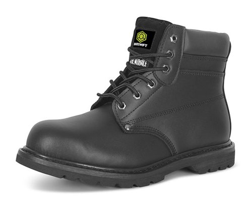 Beeswift Footwear Goodyear Black Size 6.5 Boots