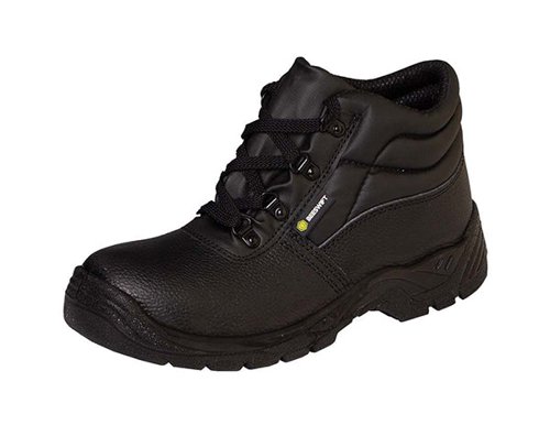 Beeswift Footwear Black Size 3 Midsole Chukka Boots