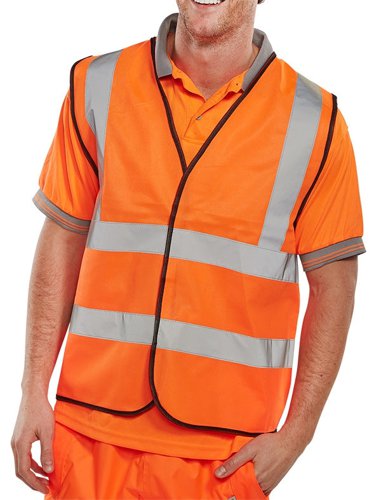 Beeswift High Visibility Small Orange Vest