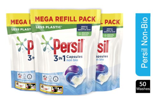 Persil Non Bio Powercaps 50 Washes - PACK (3)
