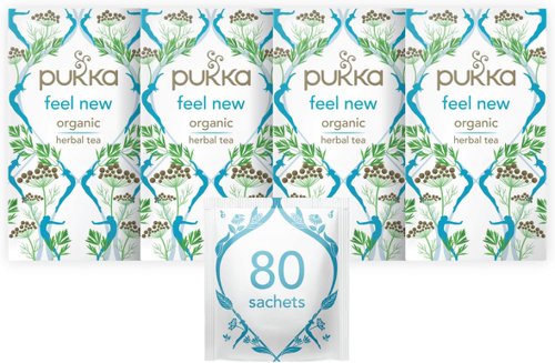 Pukka Tea Feel New Envelopes 20's - PACK (4)