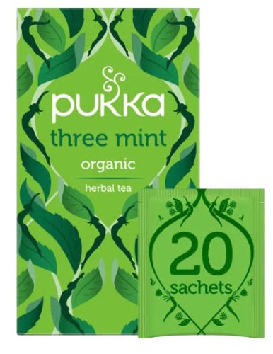 Pukka Tea Three Mint Envelopes 20's