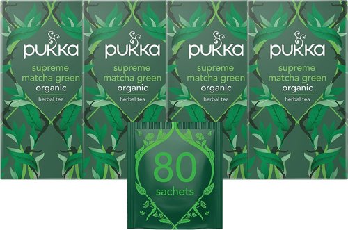 Pukka Tea Supreme Matcha Green Envelopes 20's