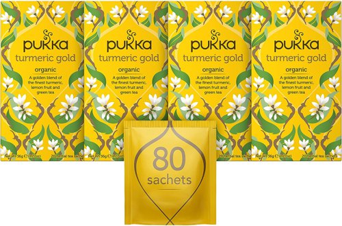 Pukka Tea Turmeric Gold Envelopes 20's