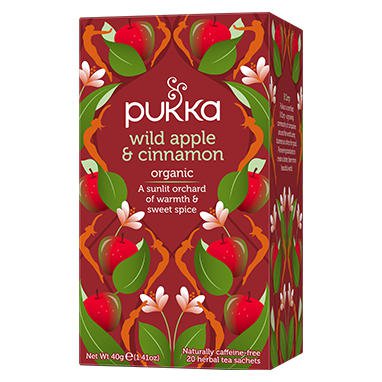 Pukka Tea Wild Apple & Cinnamon Envelopes 20's