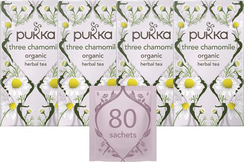 Pukka Tea Three Chamomile Envelopes 20's