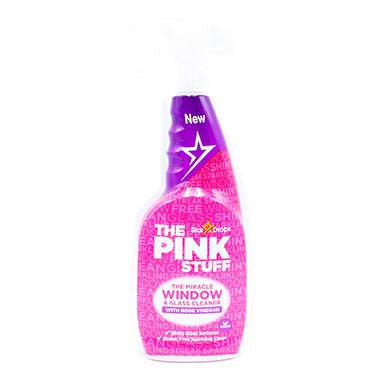 Stardrops The Pink Stuff Window Cleaner & Rose Vinegar 850ml - PACK (12)