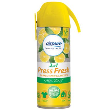 Airpure Press Fresh 2in1 Citrus Refill 180ml