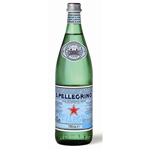 San Pellegrino Sparkling Water GLASS 12x750ml
